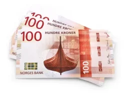 Pengesedler 100,- NY