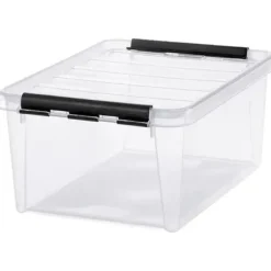 Plastkasse med lokk