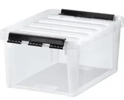 Plastkasse med lokk
