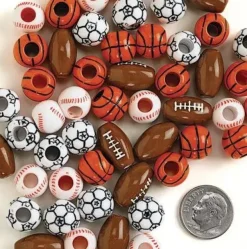 Plastperler sportsballer