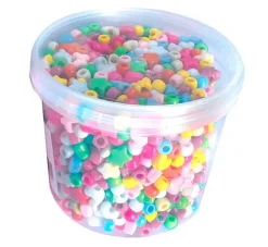 Plastperler store hull