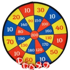 Poengtavle med borrelås