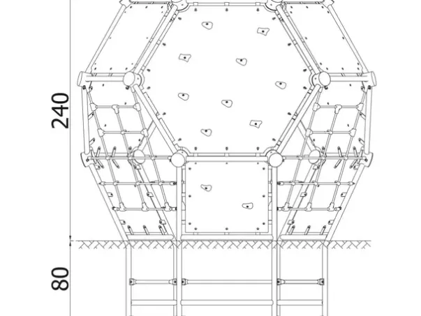 Polyhedron klatrekube