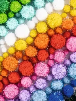 Pompon glitter megamix