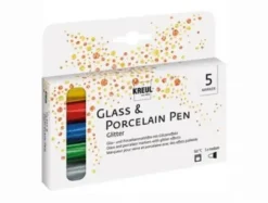 Porselensmalingstusj glitter