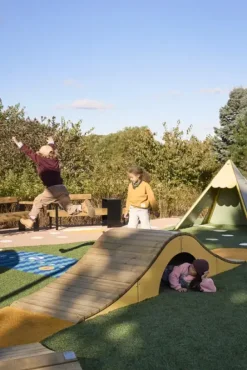 Prime Silja lekerampe med tunnel ember