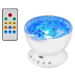 Projektor med lyd og høyttaler