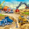 Puslespill anleggsmaskiner