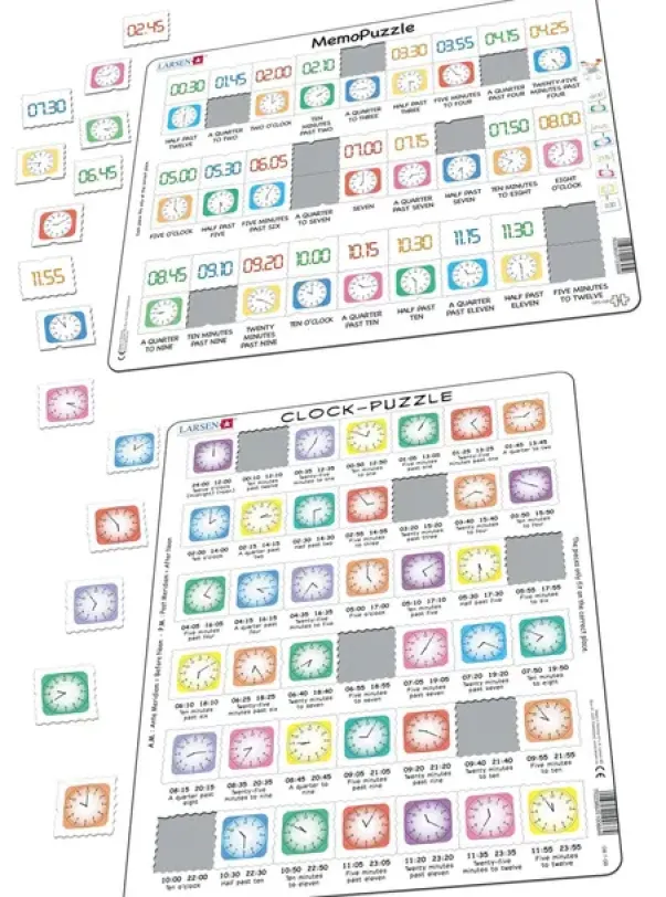 Puslespill clock
