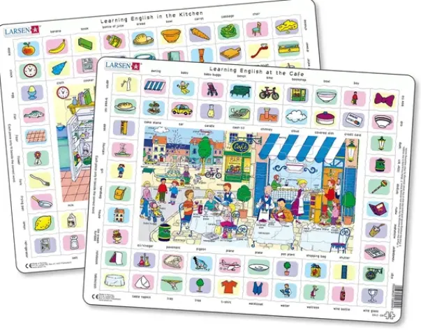 Puslespill learning English 1+2