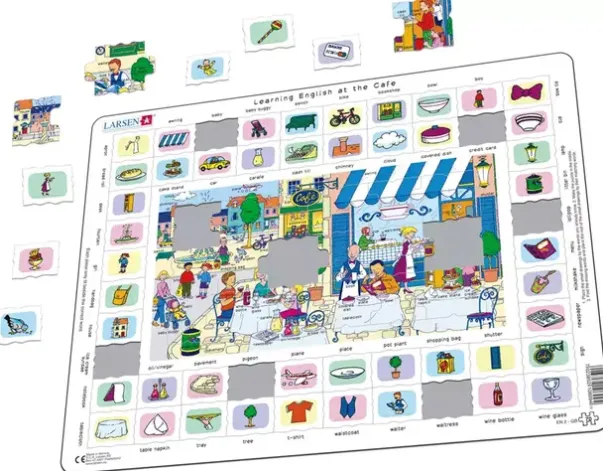 Puslespill learning English 1+2