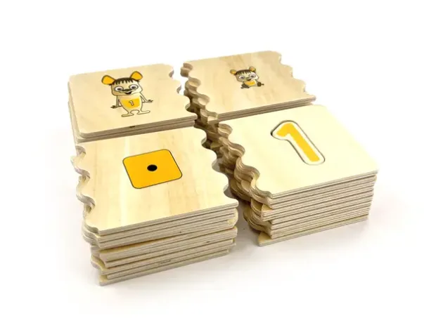 Puslespill Mormels 1-10