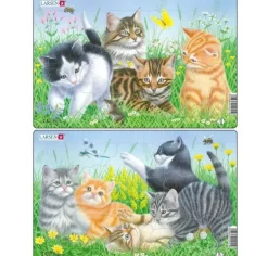 Puslespill søte kattunger