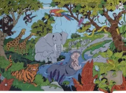 Puslespill ville dyr