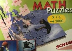 Puslespill/mattespill - gange og dele