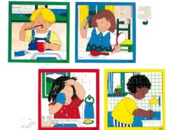 Puslespillsett hygiene