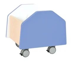 Quadro bokkasse liten blå