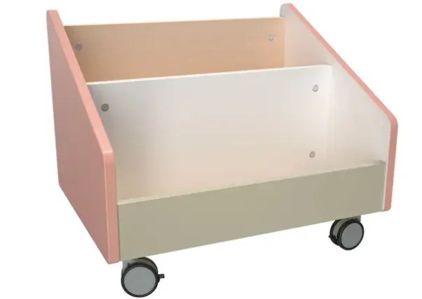 Quadro bokkasse stor lakserosa