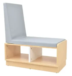 Quadro bokreol med sitteseksjon