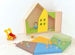 Quadro gjemmehjørne med ledlys