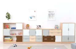 Quadro L asymmetrisk reol