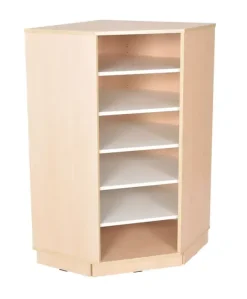 Quadro L reol hjørneseksjon