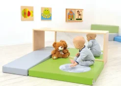 Quadro lekehjørne med speil