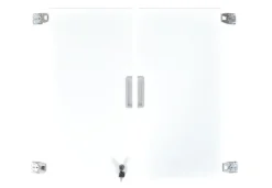 Quadro låsbare dører hvit