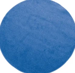 Quadro rundt teppe blå