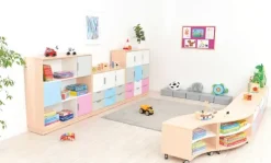 Quadro S buet reol med hjul