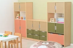 Quadro stor dør til yttervegg hvit