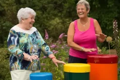 Rainbow sambas forankring i jord