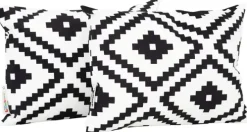 Rektangulær pute diamant