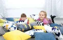 Rektangulær pute pil