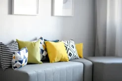 Rektangulær pute trekanter