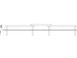 Robinio fitness trippel balansebom