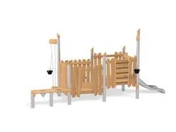 Robinio lekeapparat med sandlek