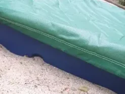 Sandkasseduk til firkantkasse