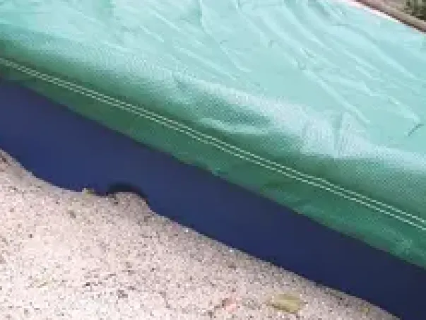 Sandkasseduk til firkantkasse