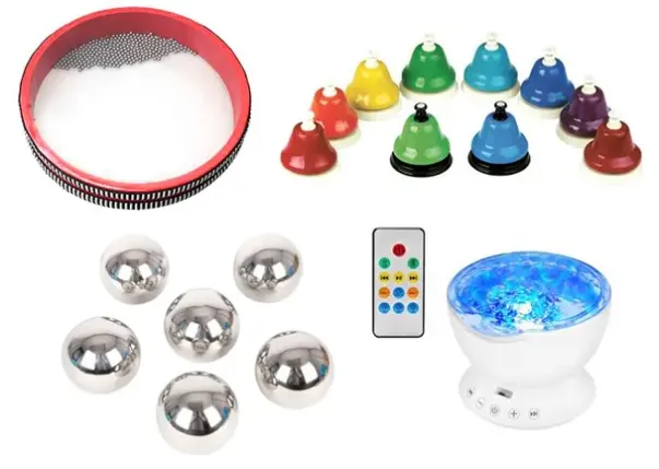 Sansepakke - auditiv