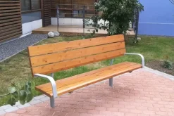 Scandinavia Senior parkbenk med armlene