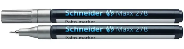 Schneider Maxx 278 dekorasjonspenn sølv