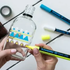 Schneider Maxx 245 glass board merkepenn