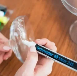 Schneider Maxx 245 glass board merkepenn