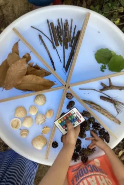 Sensorisk utforskningsbord