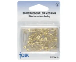 Sikkerhetsnåler messing