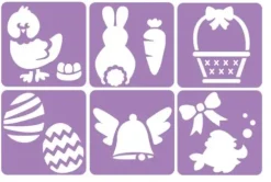 Sjablonger påskemotiver