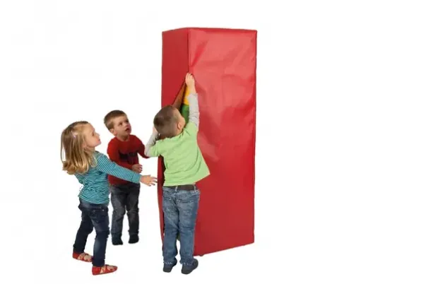 Skumklosser med rullevogn og trekk