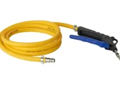 Slange med pistol og nippel