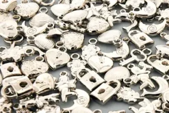 Sølvperler charm mix